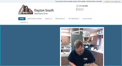 Desktop Screenshot of daytonsouthvet.com